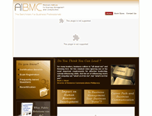 Tablet Screenshot of aibmc.org